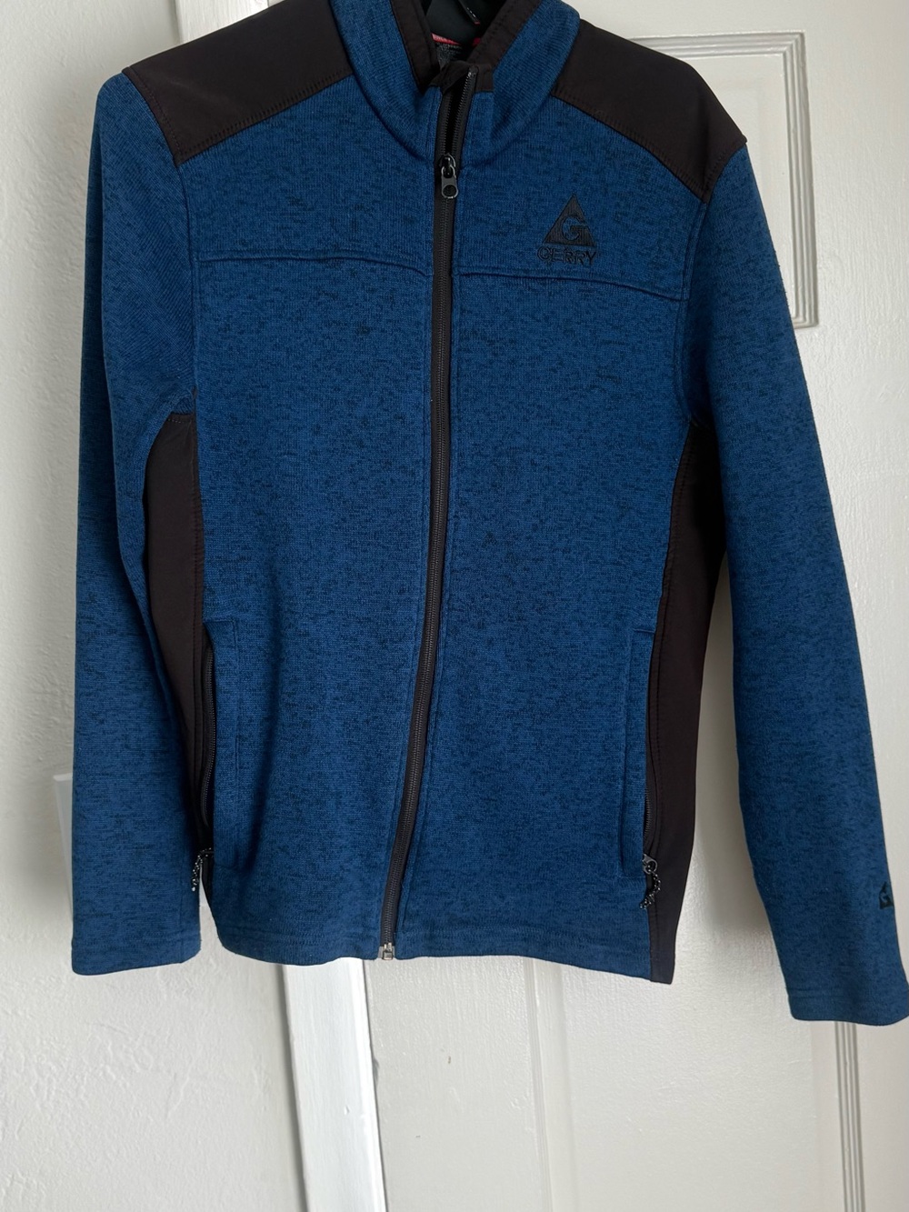 Gerry Weber Boys' Blue and Black Full-Zip Jacket